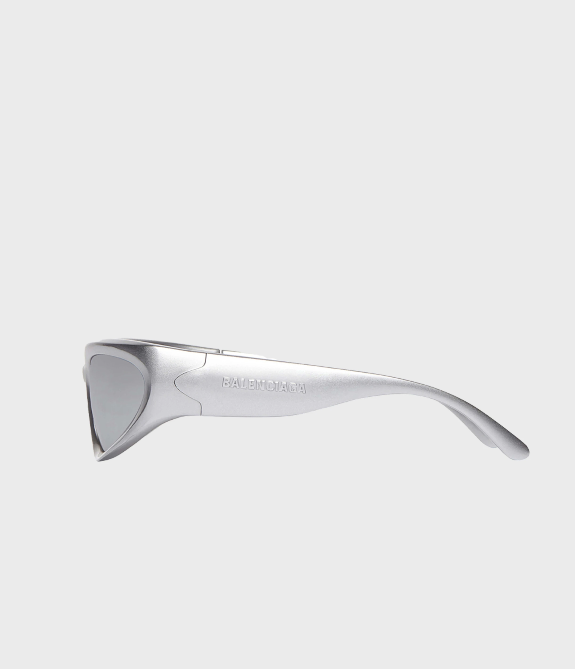 BALENCIAGA 巴黎世家 SWIFT OVAL SUNGLASSES IN SILVER銀色墨鏡/BB0157S001