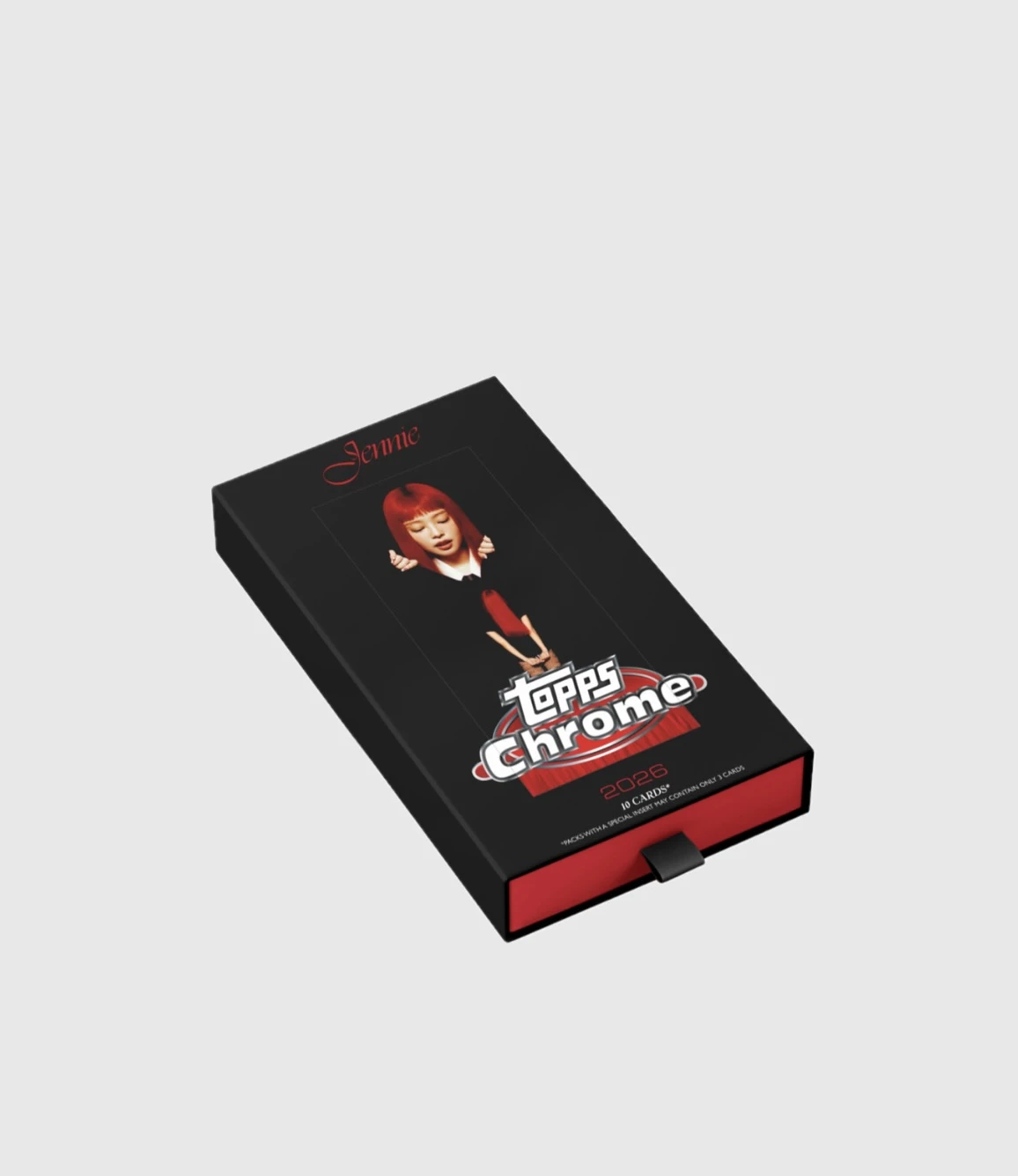 2026 Topps Chrome® x Jennie 官方收藏卡盲盒／卡盒