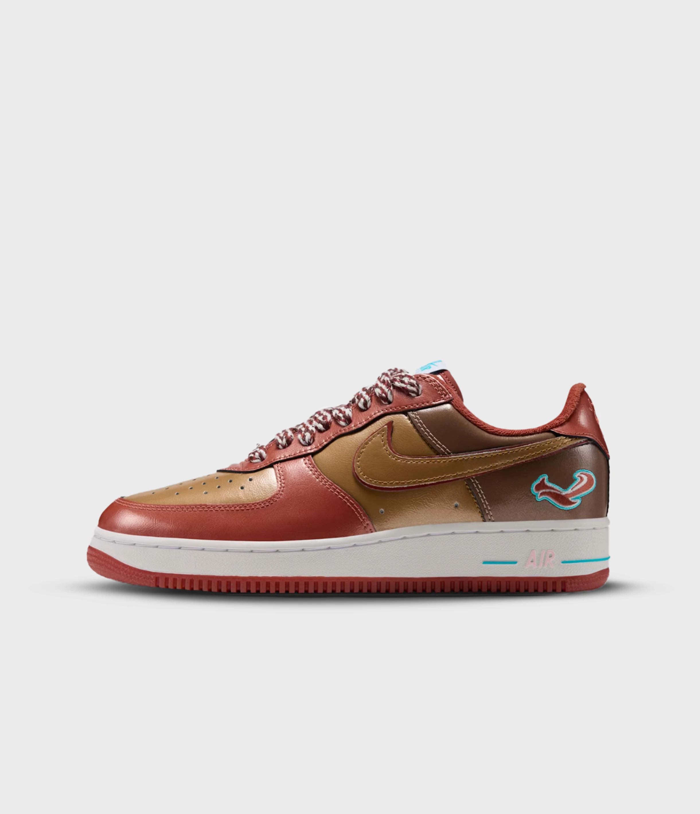 Nike  × NIGO x BTS/JHope Air Force 1 01 JH SP Burnt Sunrise and Metallic Gold聯名款