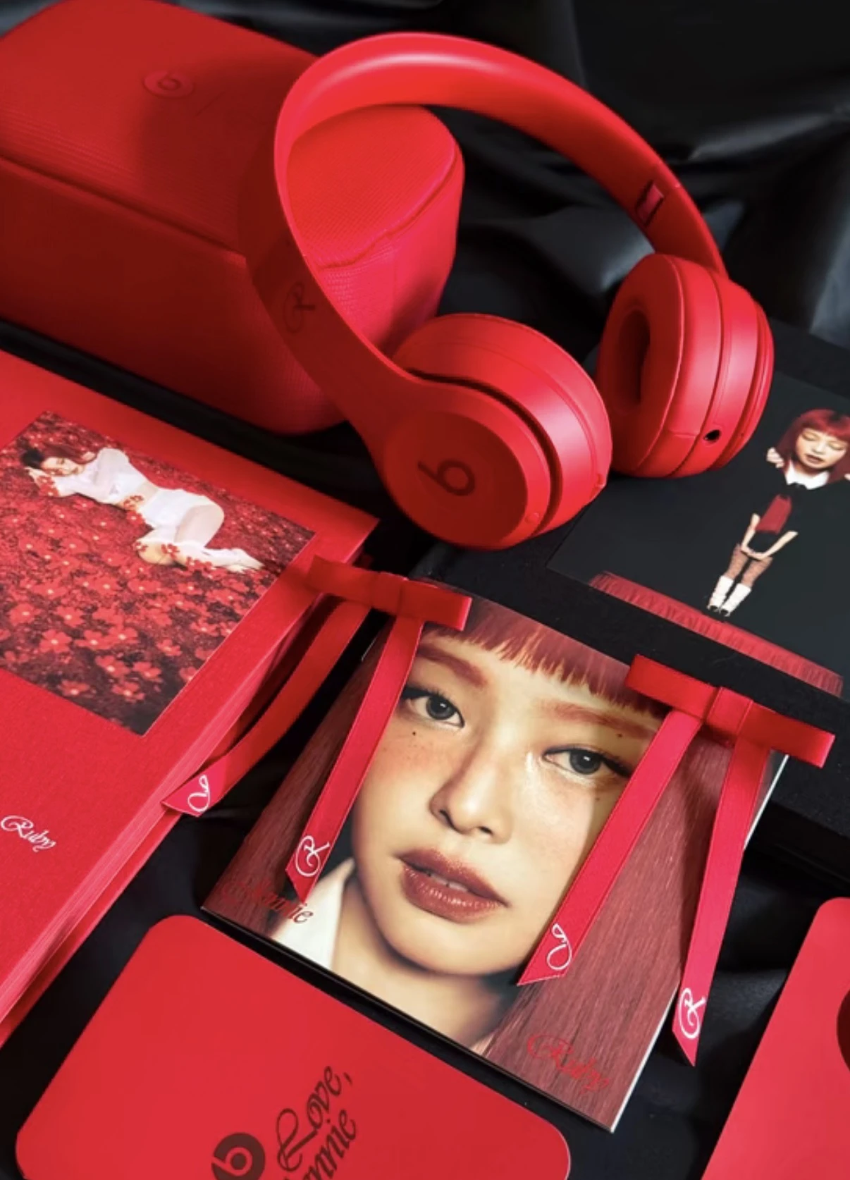 Jennie Beats solo 4特別版-寶石紅