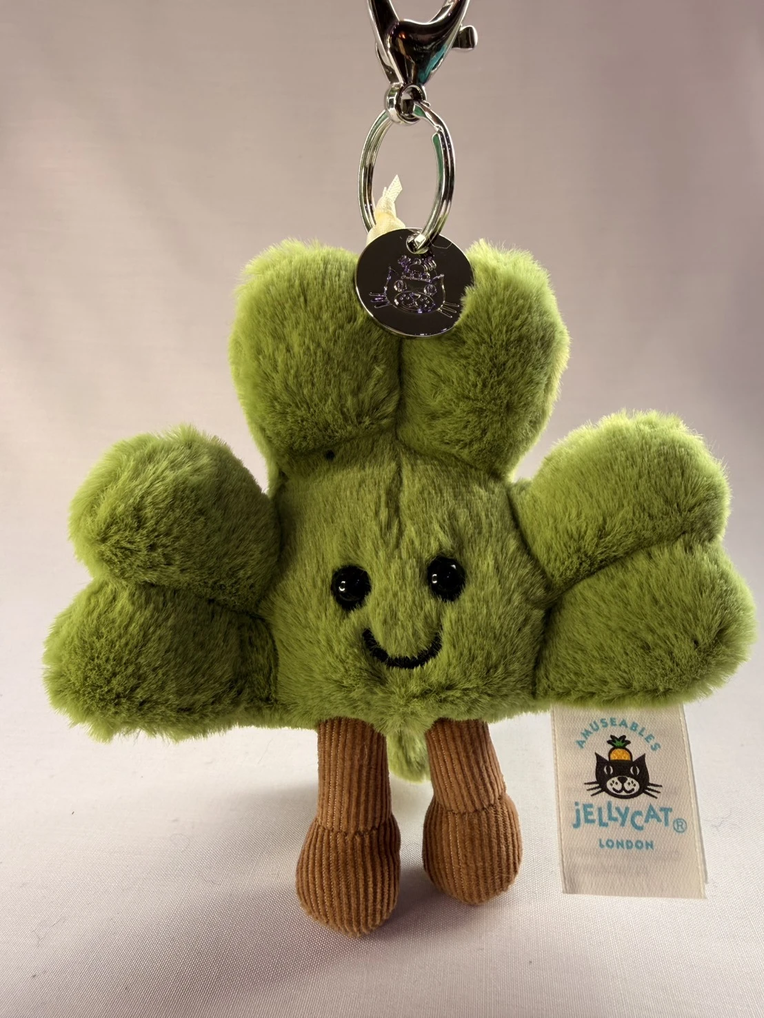 JELLY CAT上海限定三葉草幸運吊飾