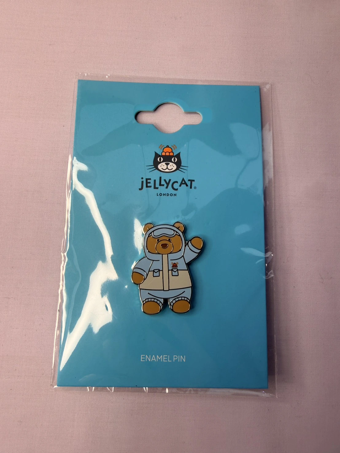 JELLY CAT上海2025限定聖誕冬季熊熊徽章
