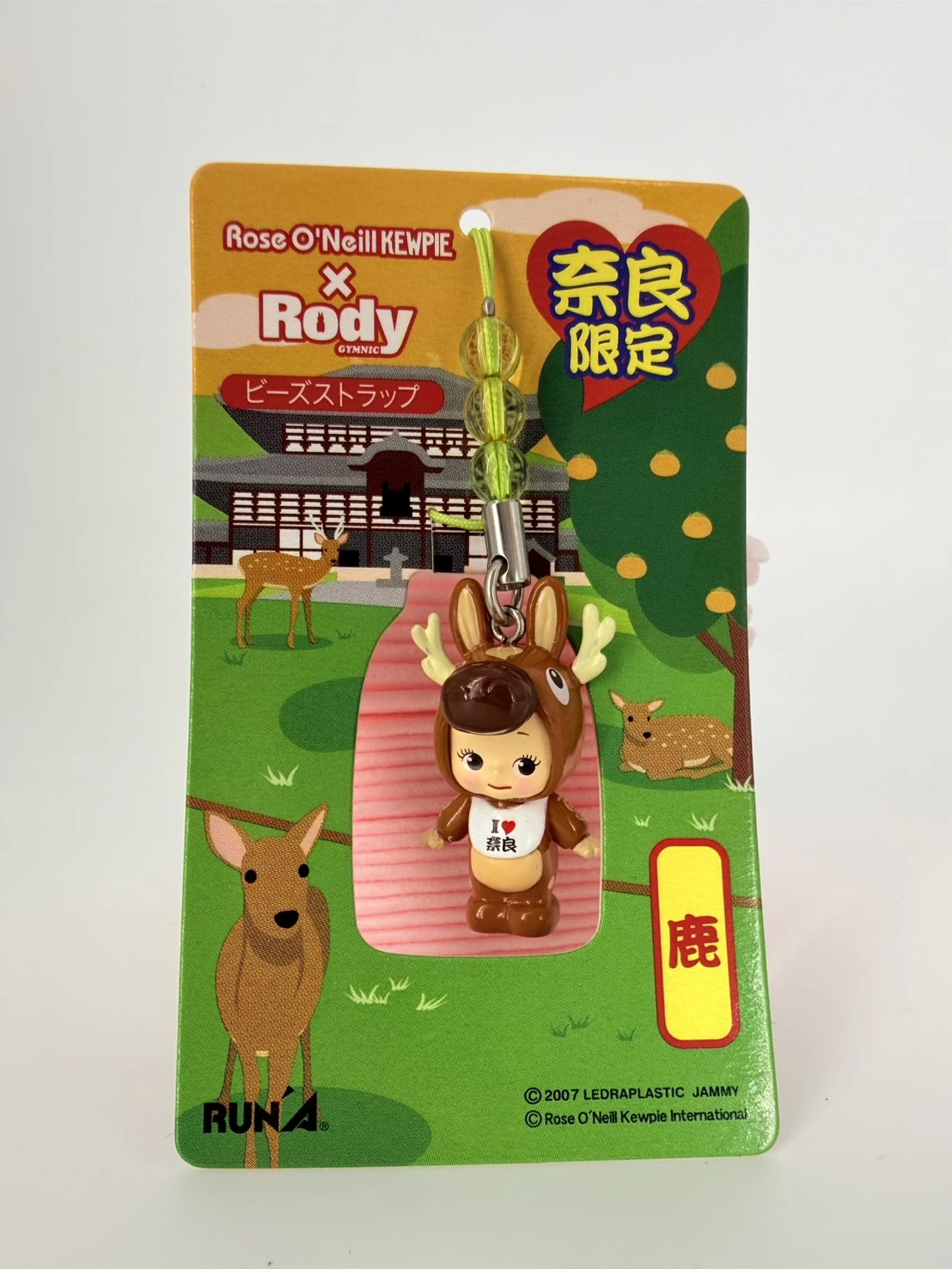 RODY奈良限定Q比糜鹿吊飾(咖)