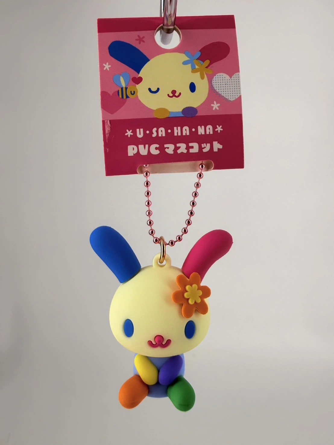 花小兔公仔吊飾