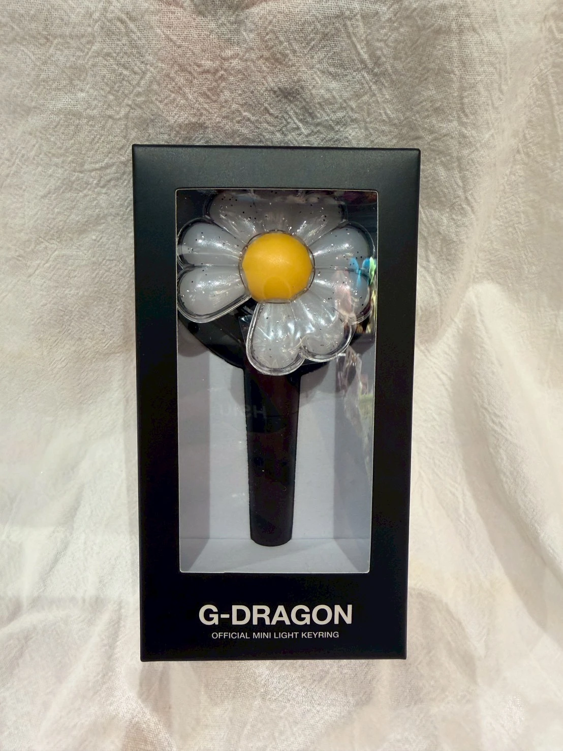 世界限定GD小花手燈鑰匙圈(黑)