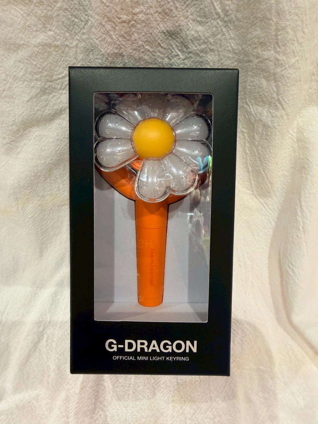 越南限定GD小花手燈鑰匙圈(橘)