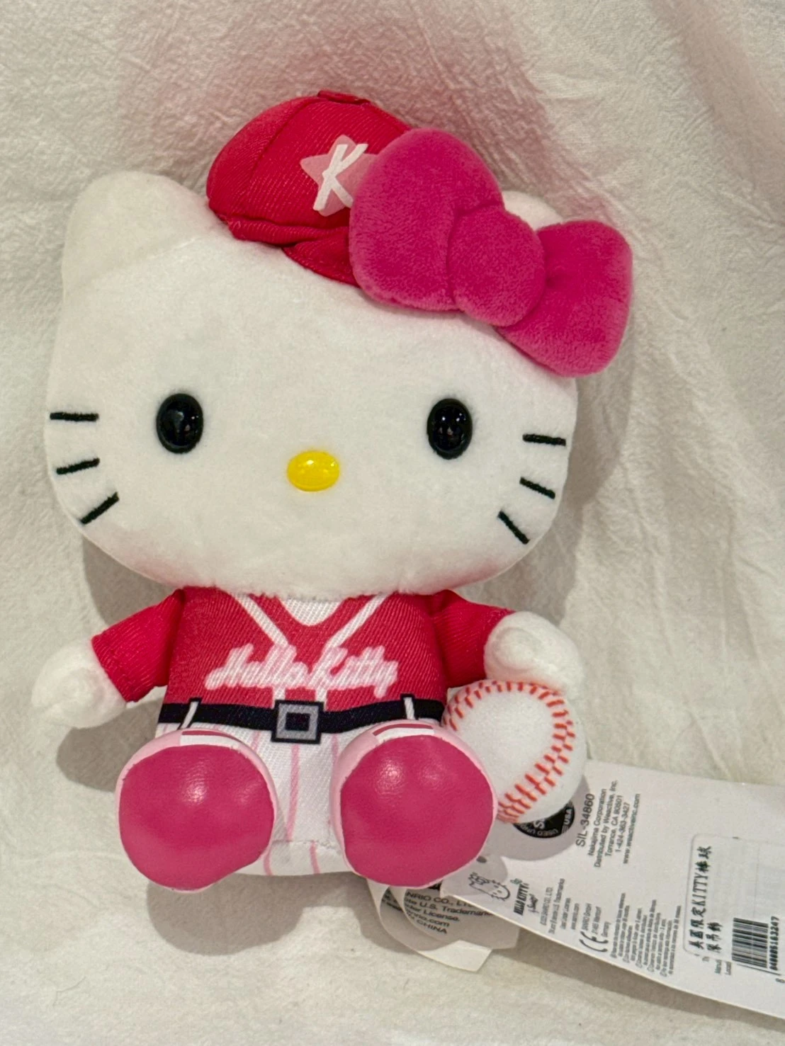 美國限定KITTY棒球隊吊飾