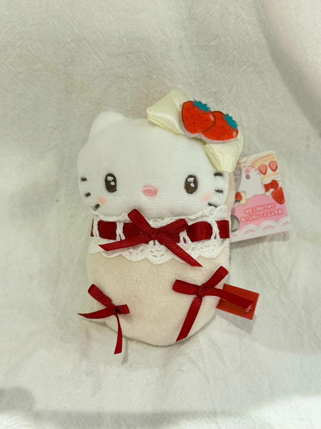 KITTY草莓BABY迷你吊飾