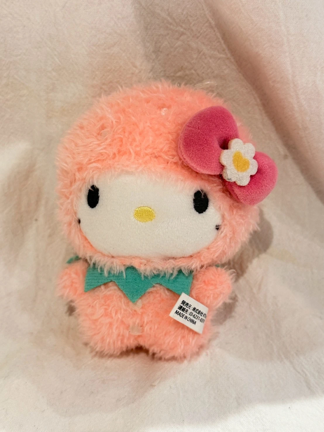 KITTY草莓變裝吊飾