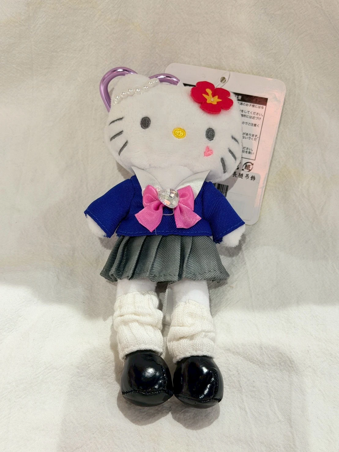 KITTY制服長腿吊飾