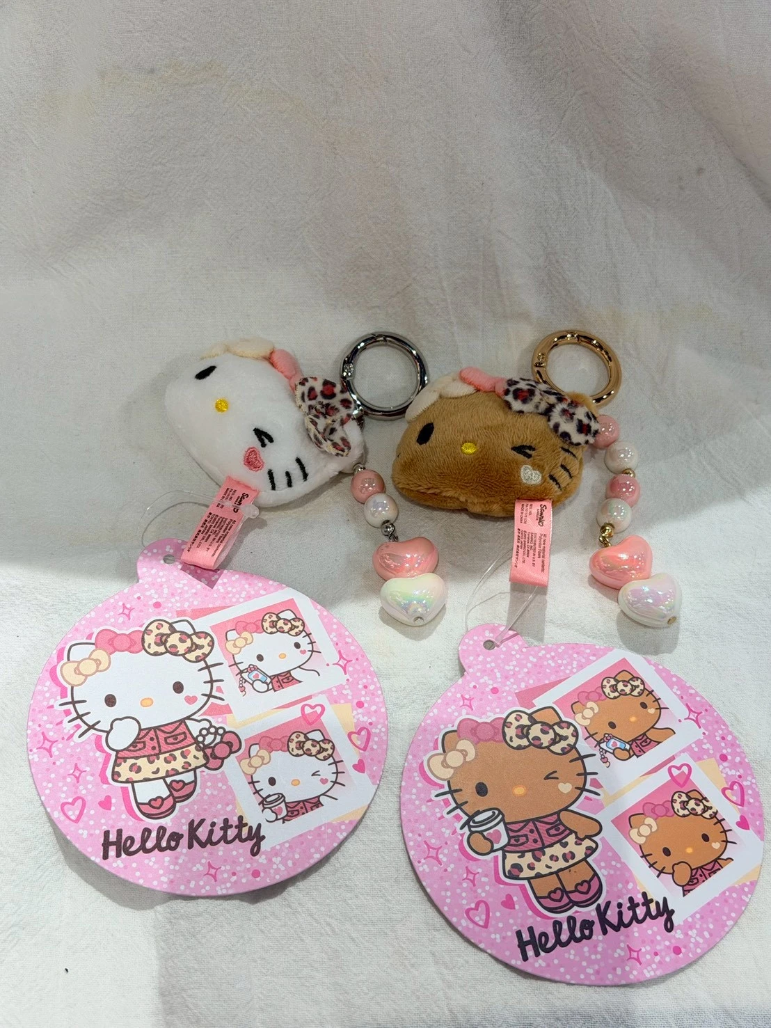 KITTY豹紋零錢包吊飾