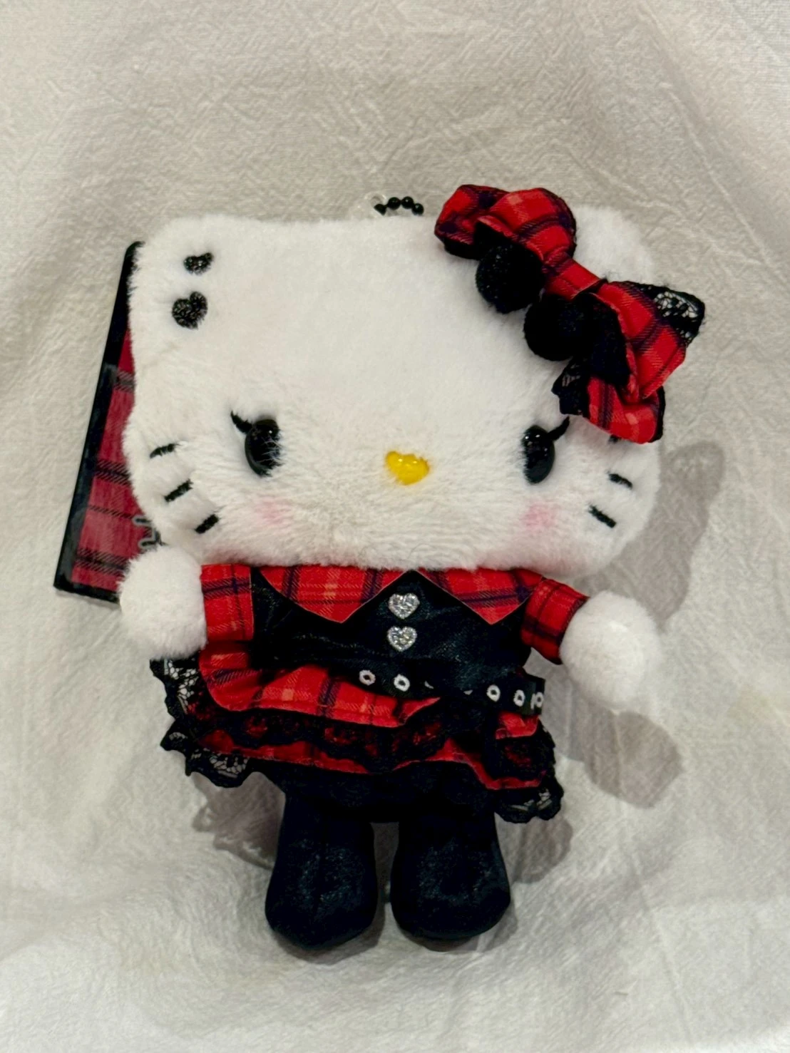 KITTY暗黑格子系列吊飾