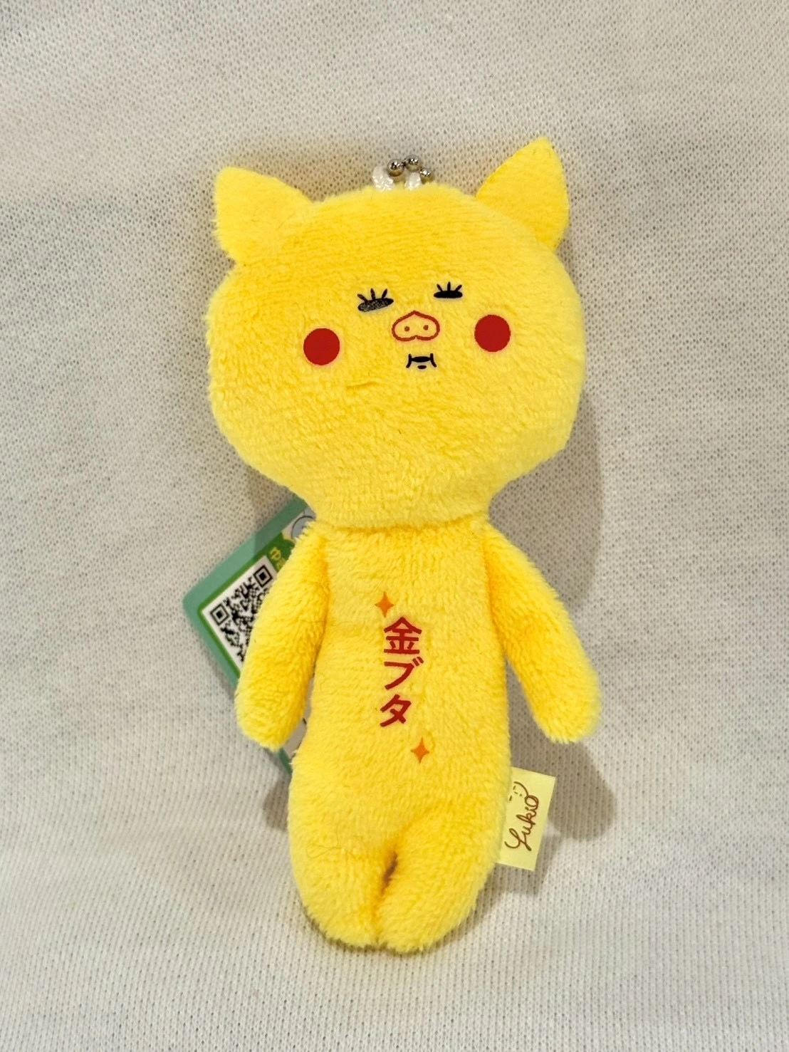YUKIO日本限定吊飾(金豬)
