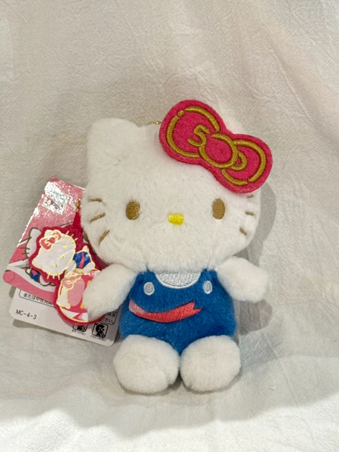 三麗鷗KITTY新幹線50週年限定吊飾