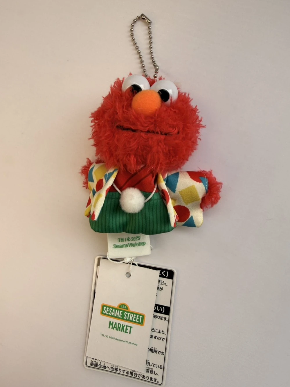 新春和服芝麻街手指吊飾(ELMO)