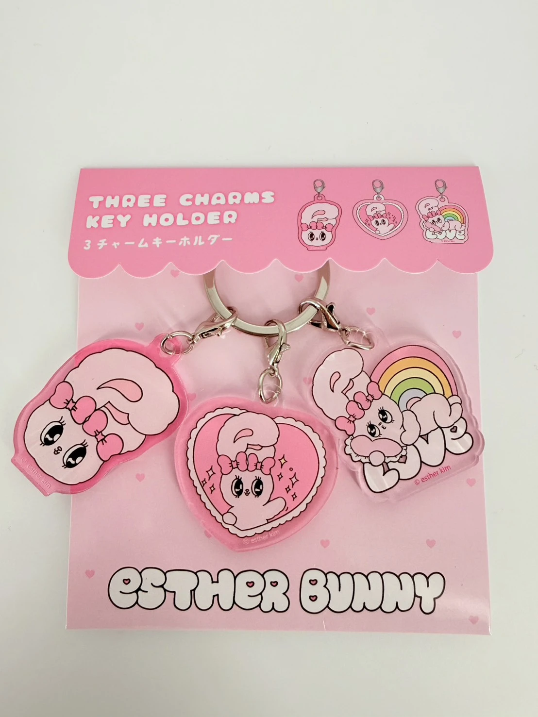BUNNY 艾絲樂 吊牌鑰匙圈