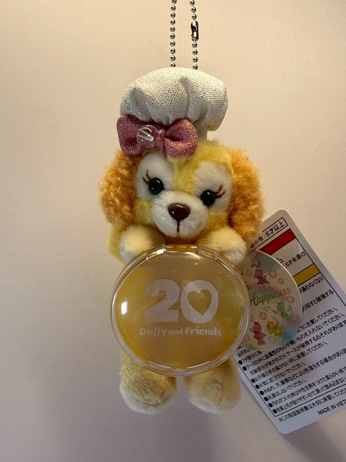 日本海洋20週年cookie坐姿吊飾