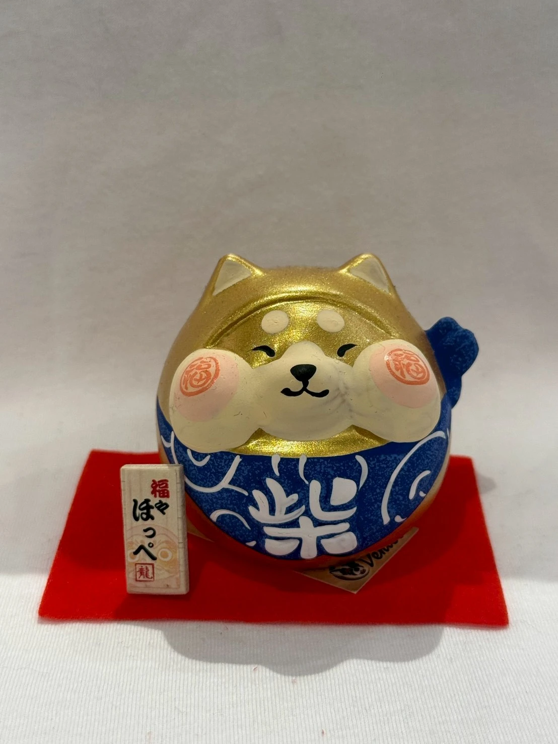 日本福岡柴犬達摩(藍)