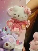 2026香港動漫展限定應援kitty長腿吊飾