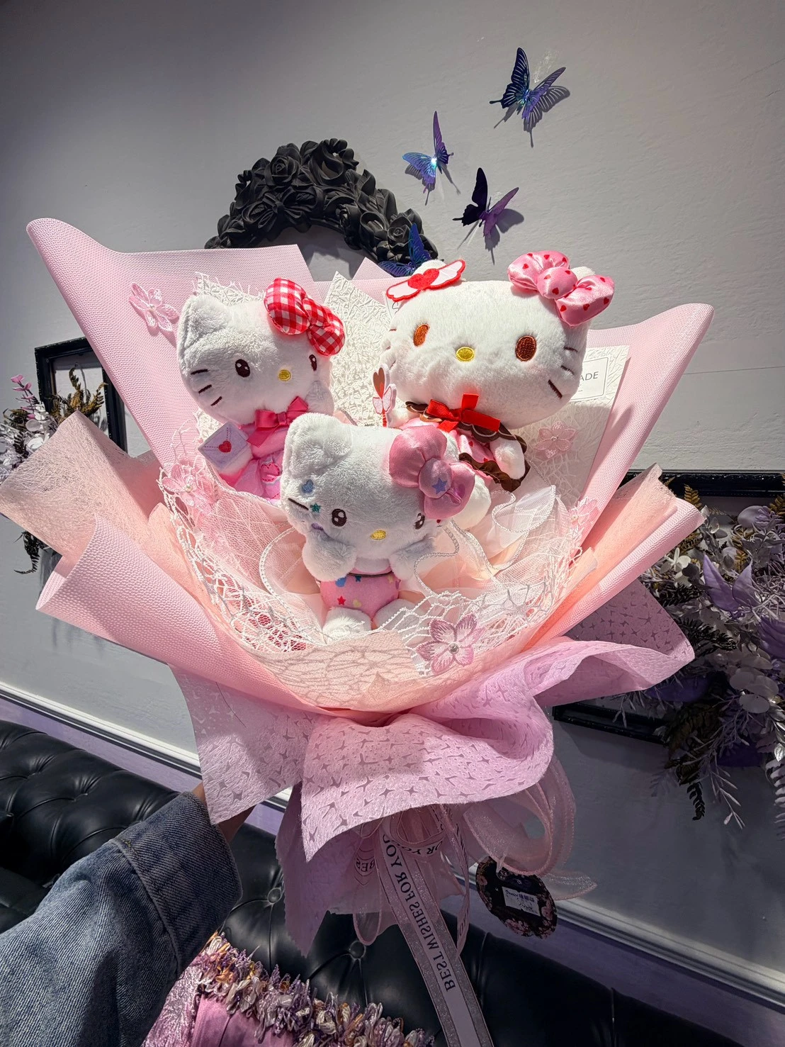 日本限定kitty娃娃花束-3