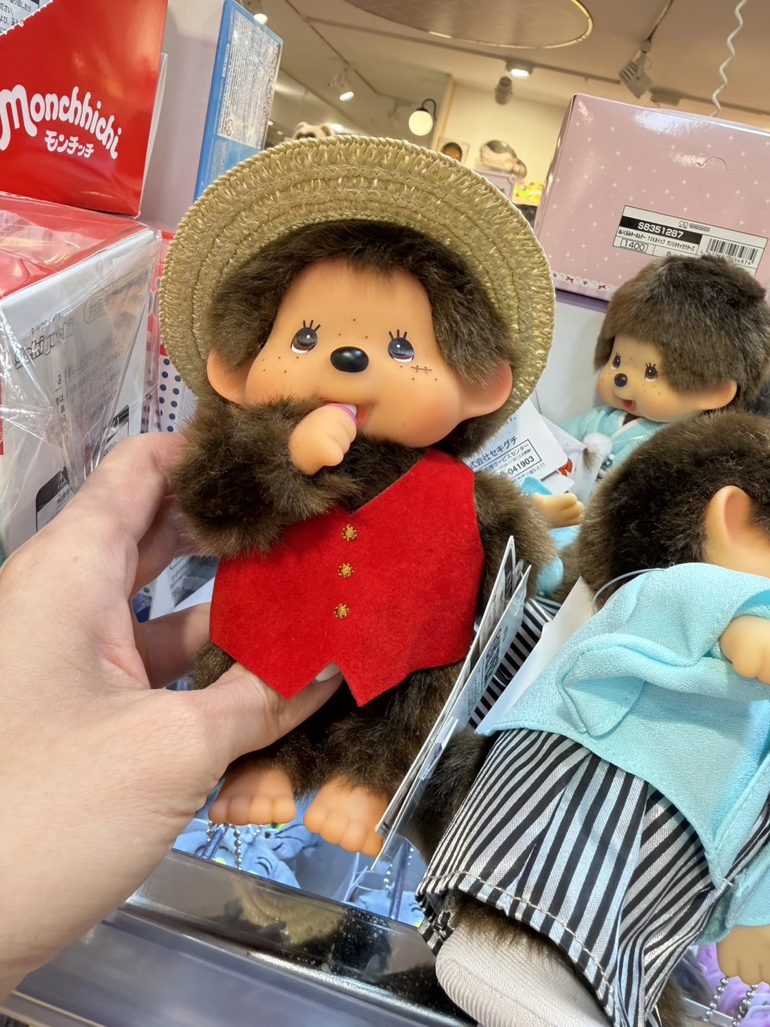 蒙奇奇限定海賊王魯夫娃娃