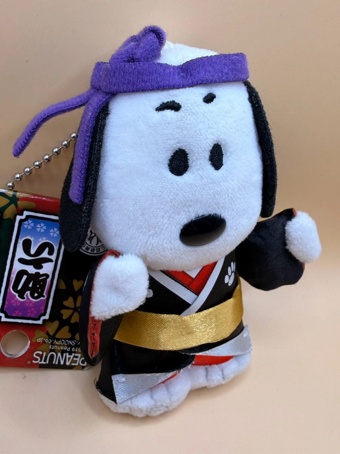 京都茶屋限定史努比武士吊飾
