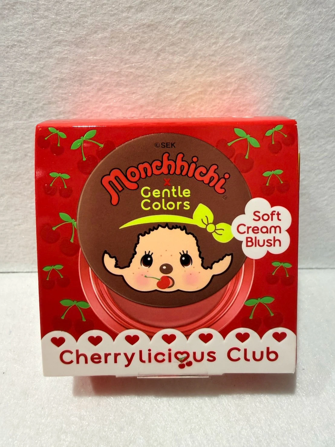 泰國限定蒙奇奇腮紅膏(櫻桃)