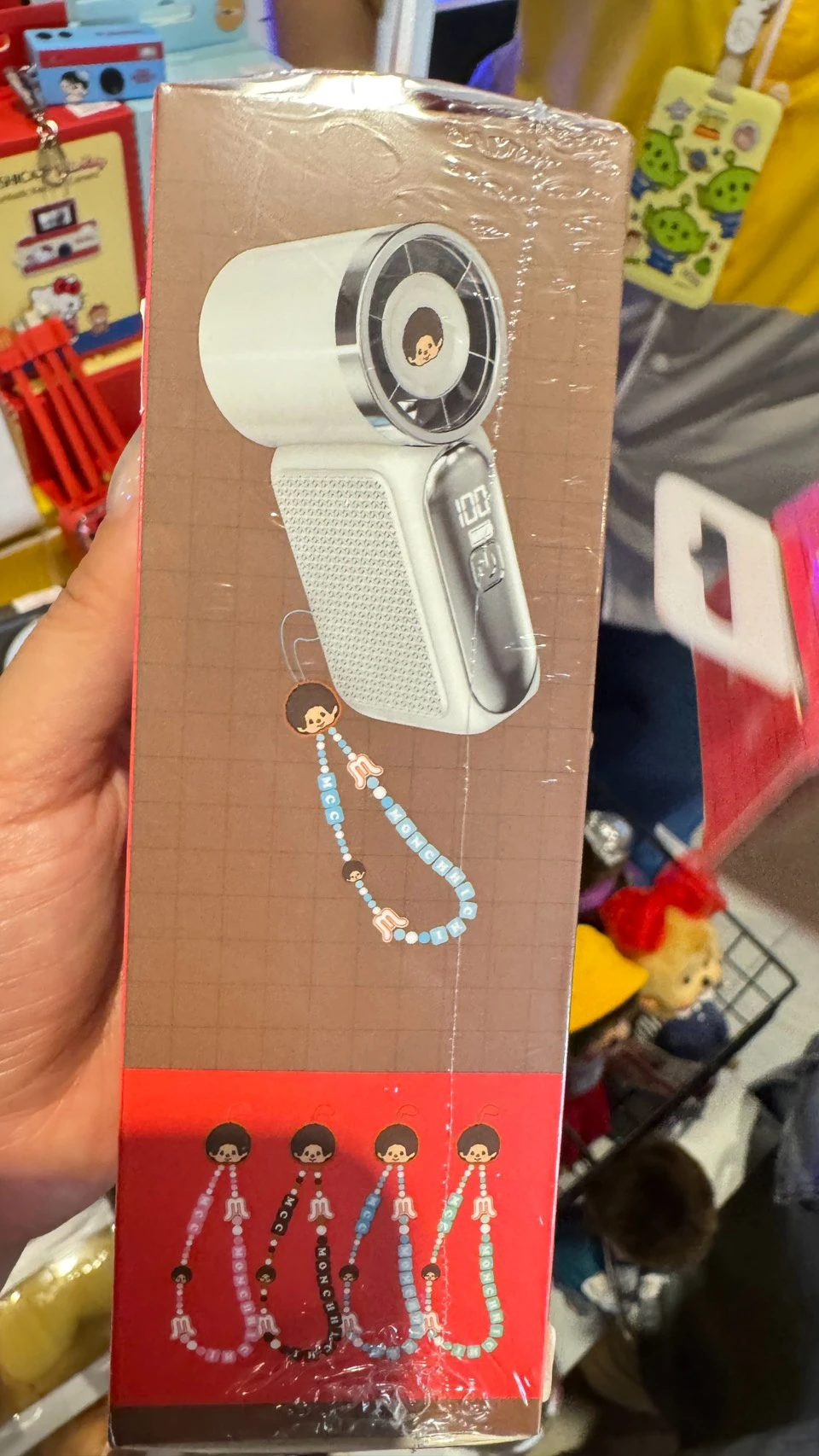 泰國限定蒙奇奇吊繩行動風扇