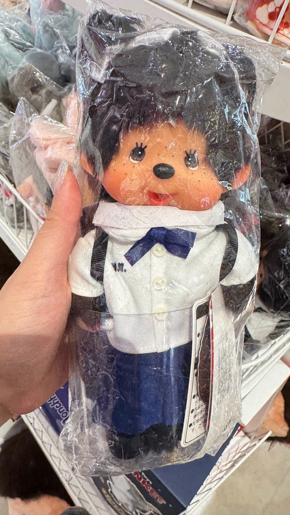 泰國限定蒙奇奇制服學生娃娃(女)