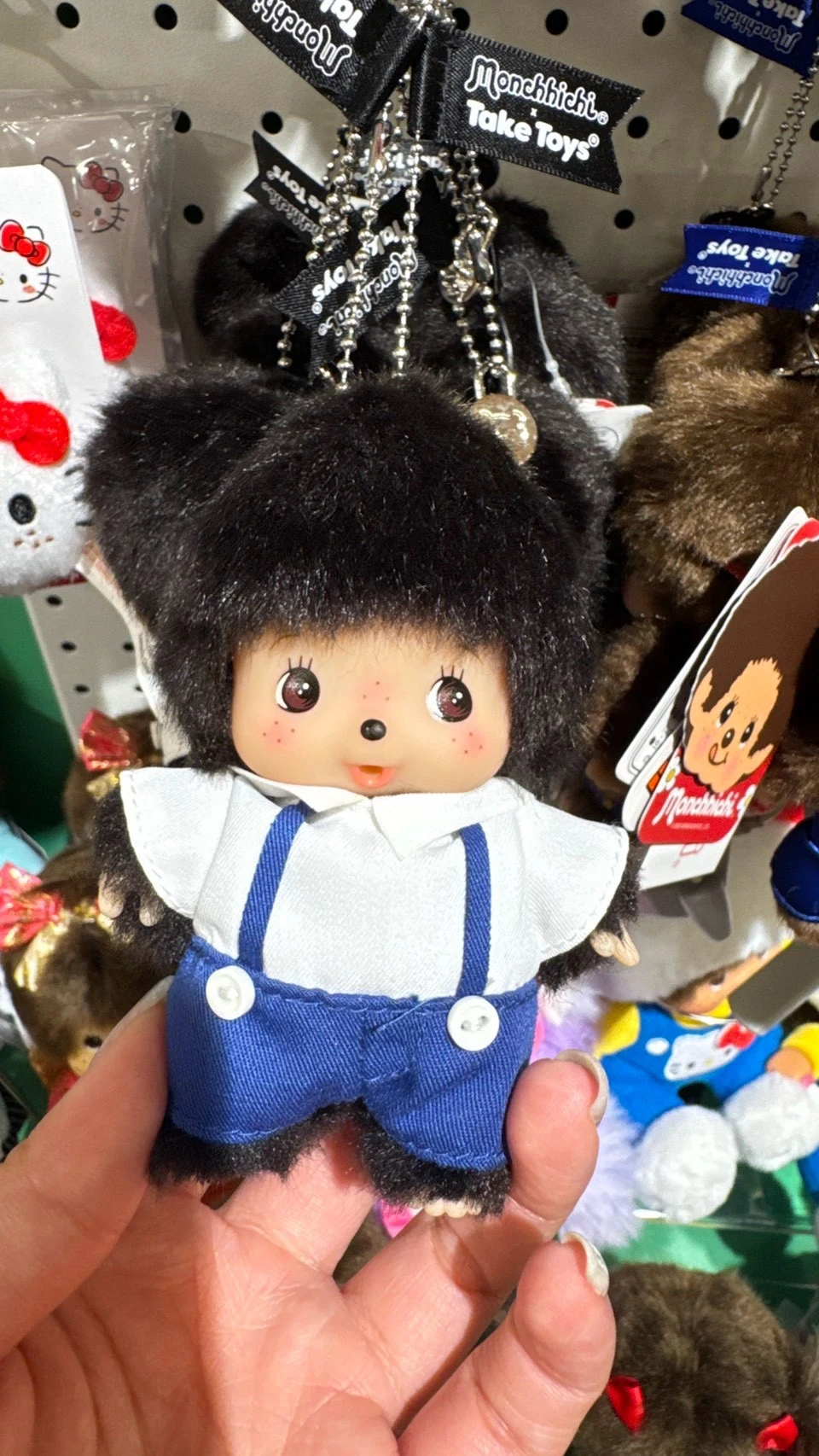泰國限定學生制服蒙奇奇BABY吊飾(男)