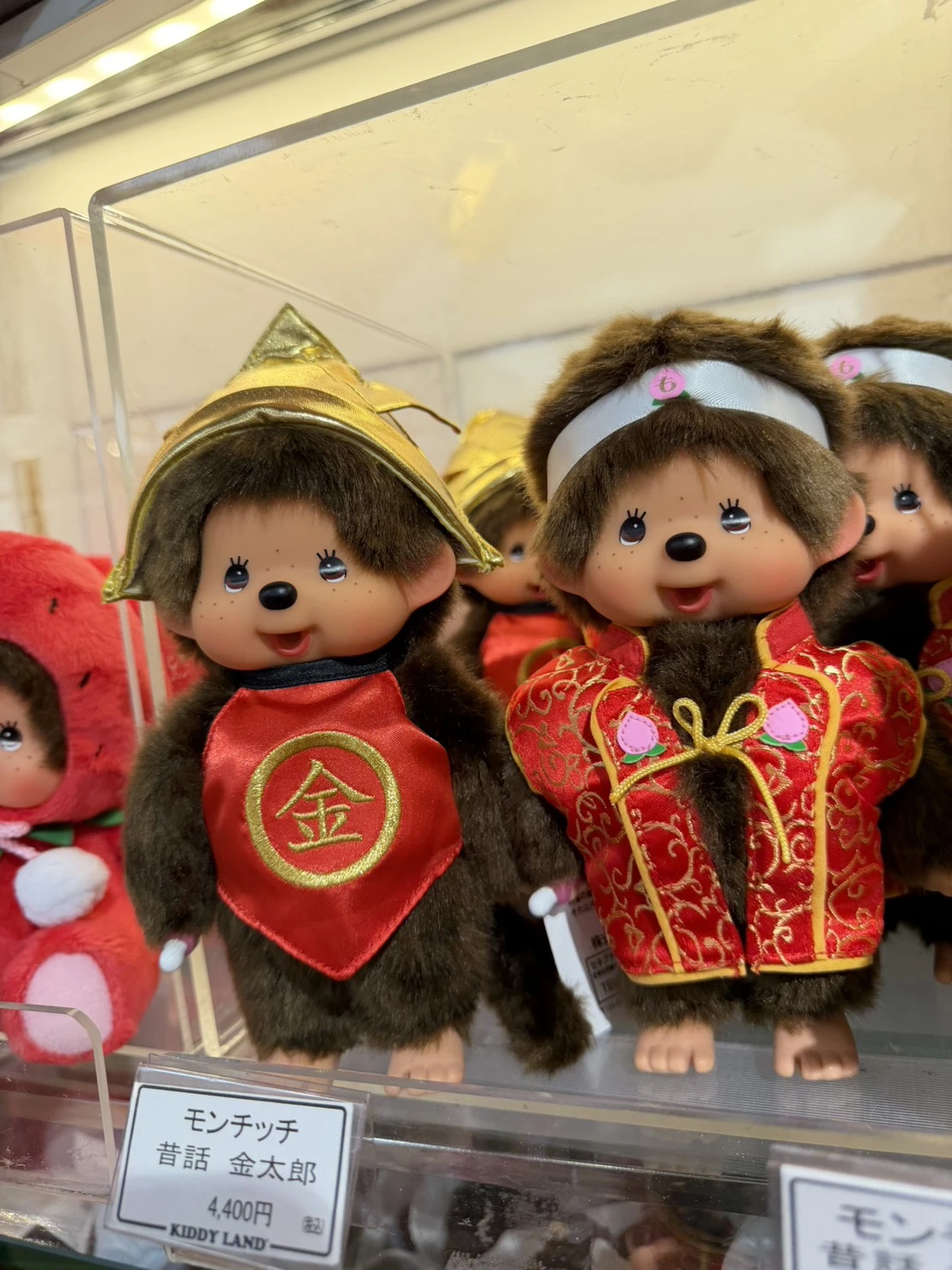 蒙奇奇金太郎站姿娃娃