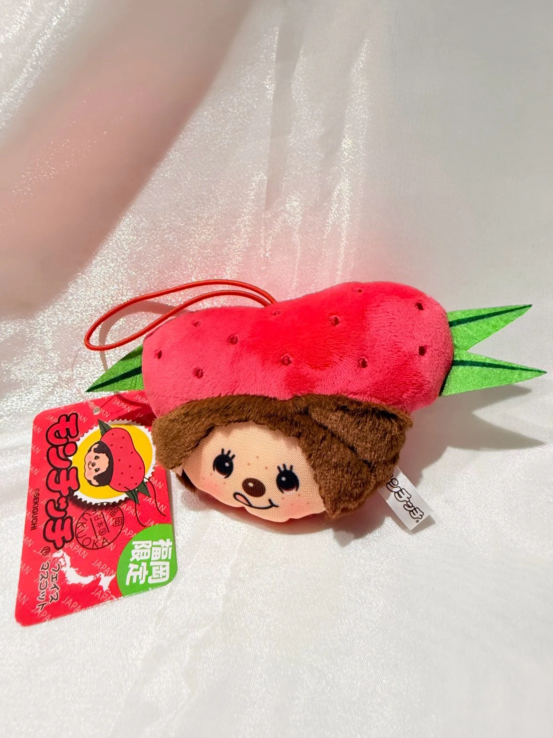 蒙奇奇福岡限定博多明太子大臉吊飾