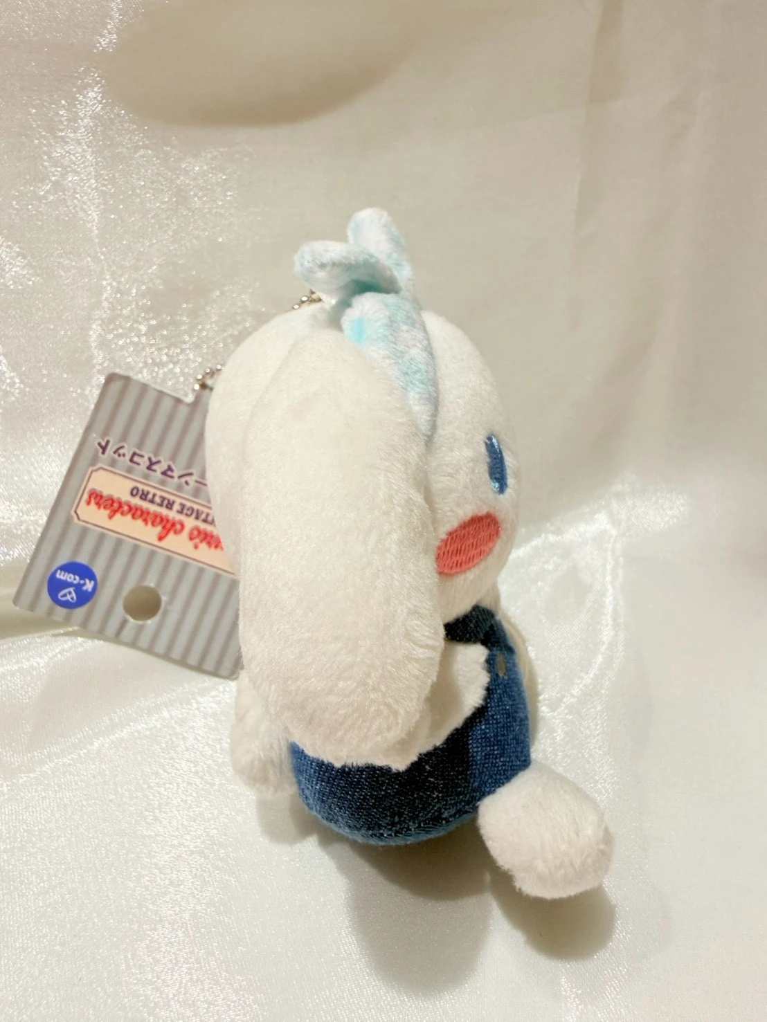 大耳狗牛仔髮帶吊飾