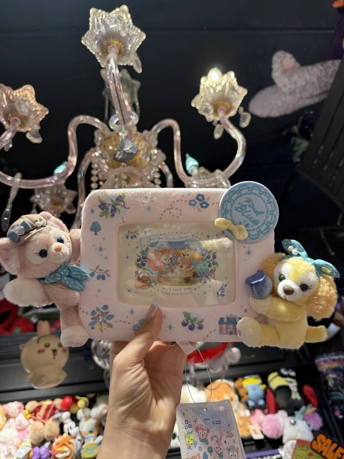 日本樂園海洋25週年玲娜COOKIE相框