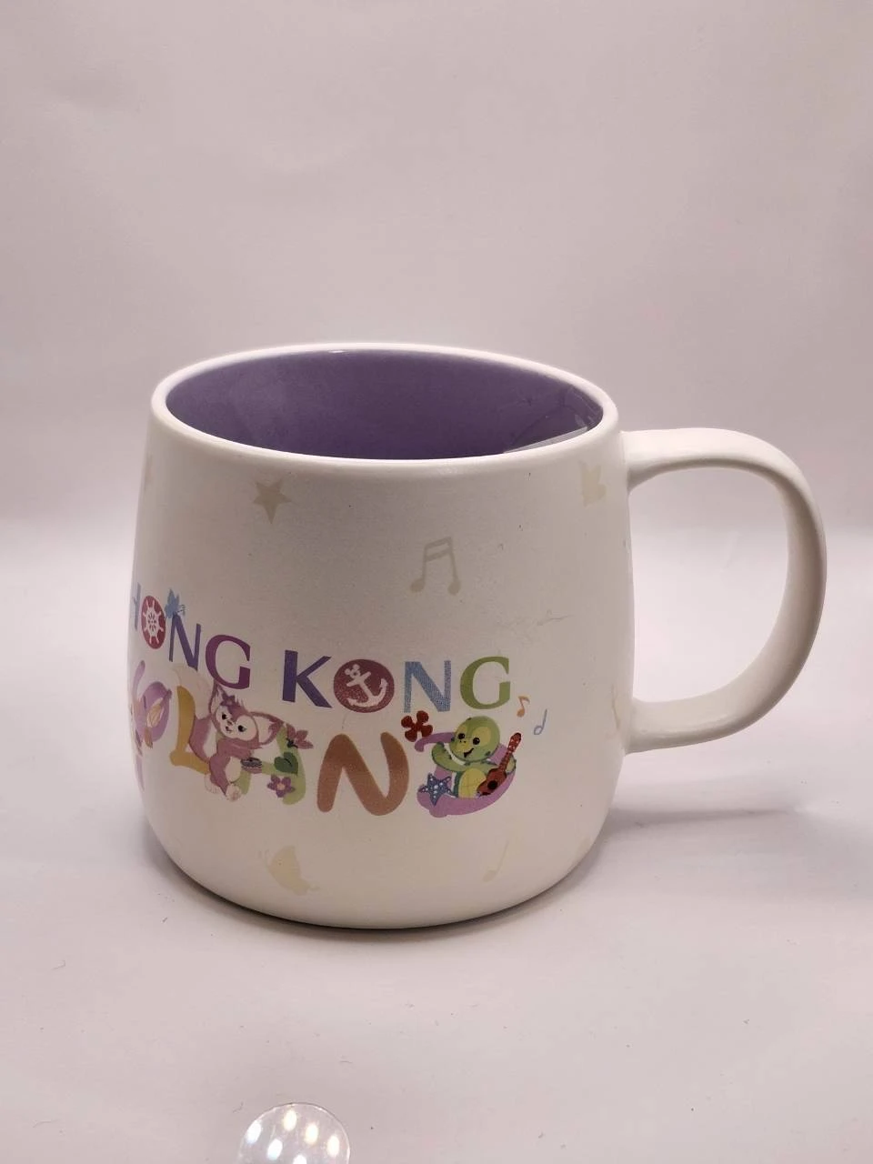香港達菲七寶字母音符馬克杯
