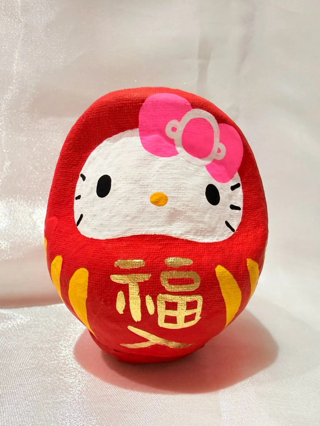 日本川崎大師KITTY達摩金福擺飾