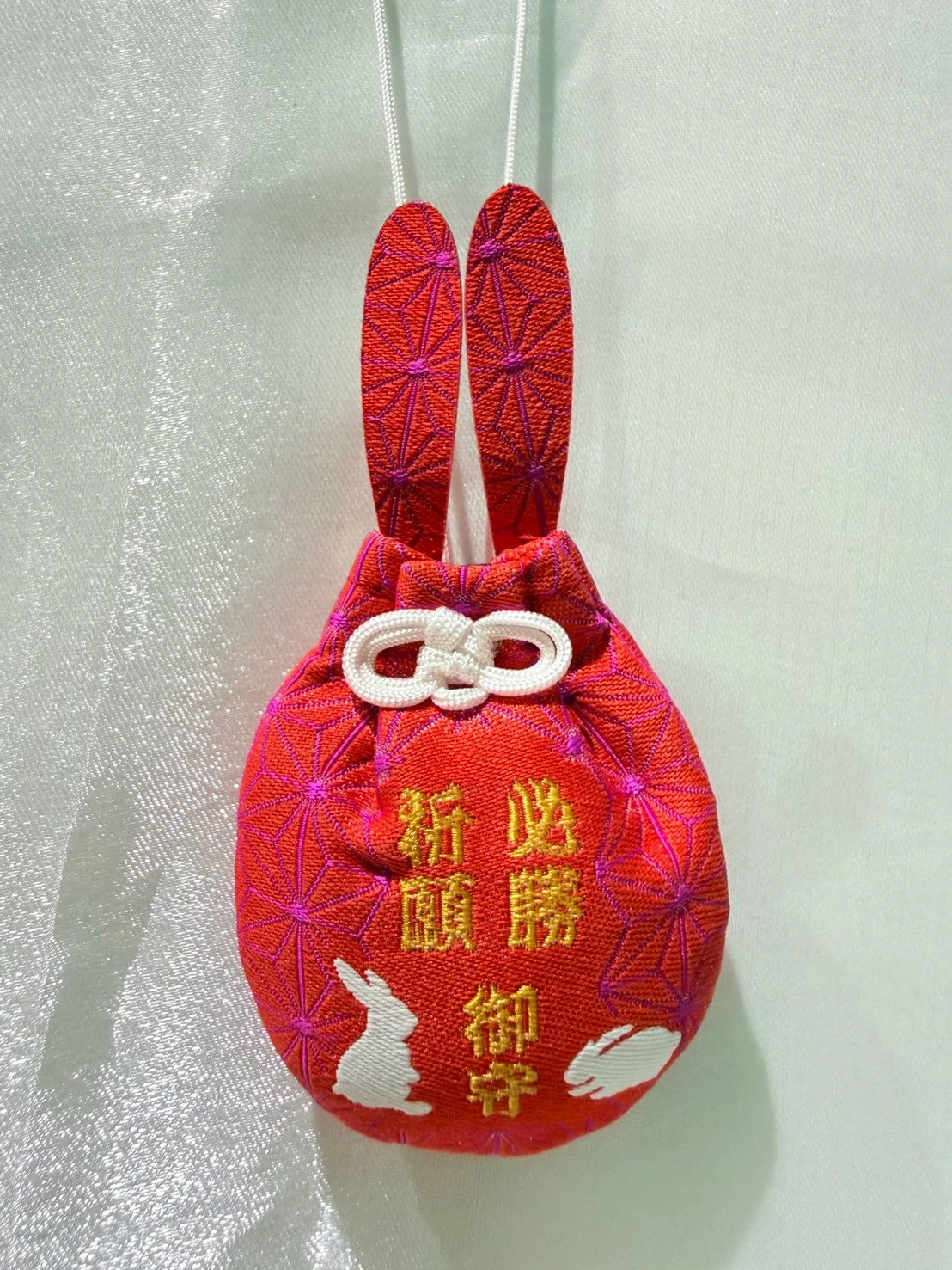 日本兔子神社戀愛紅御守