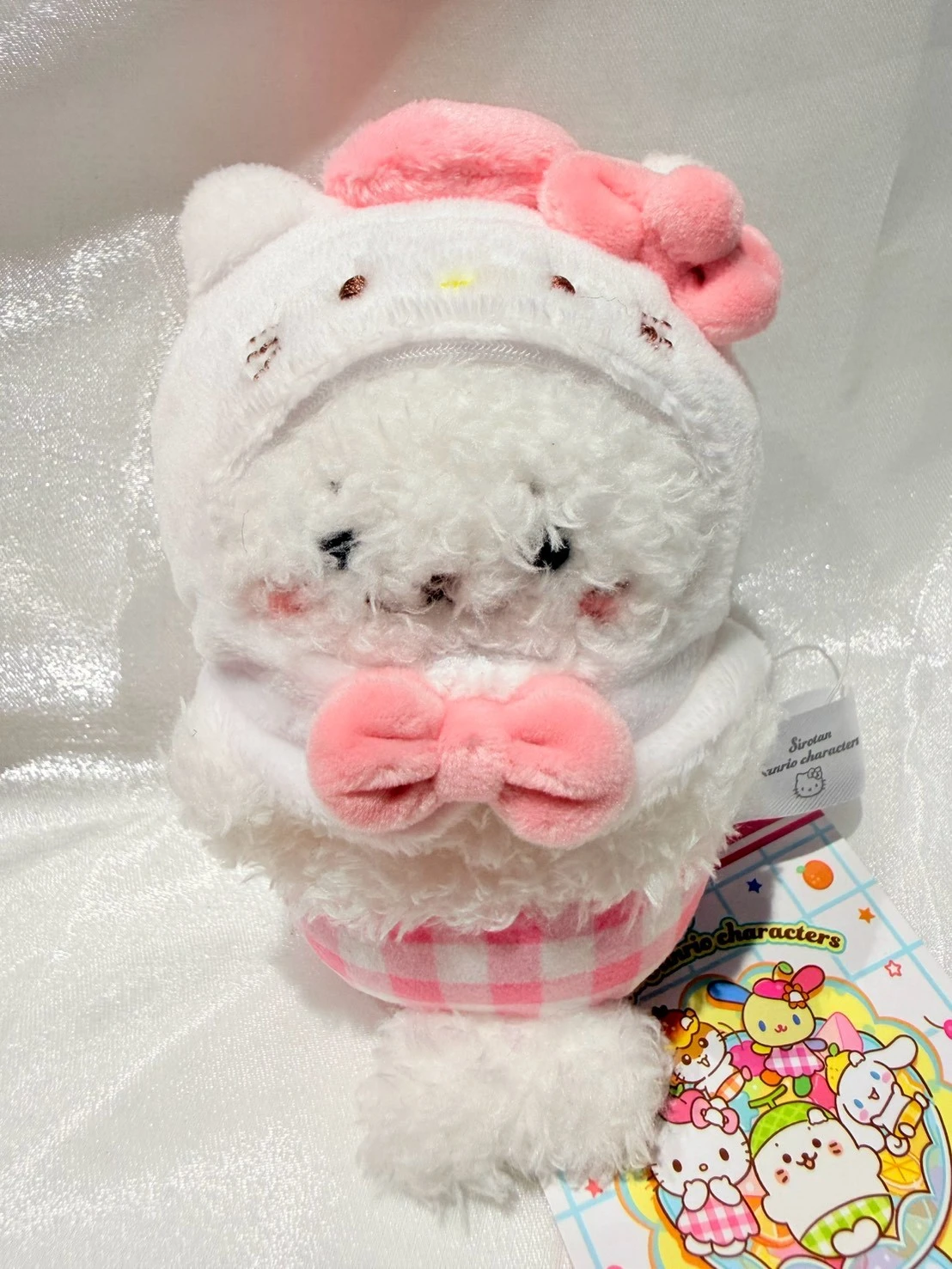 KITTY小海豹變裝格子吊飾