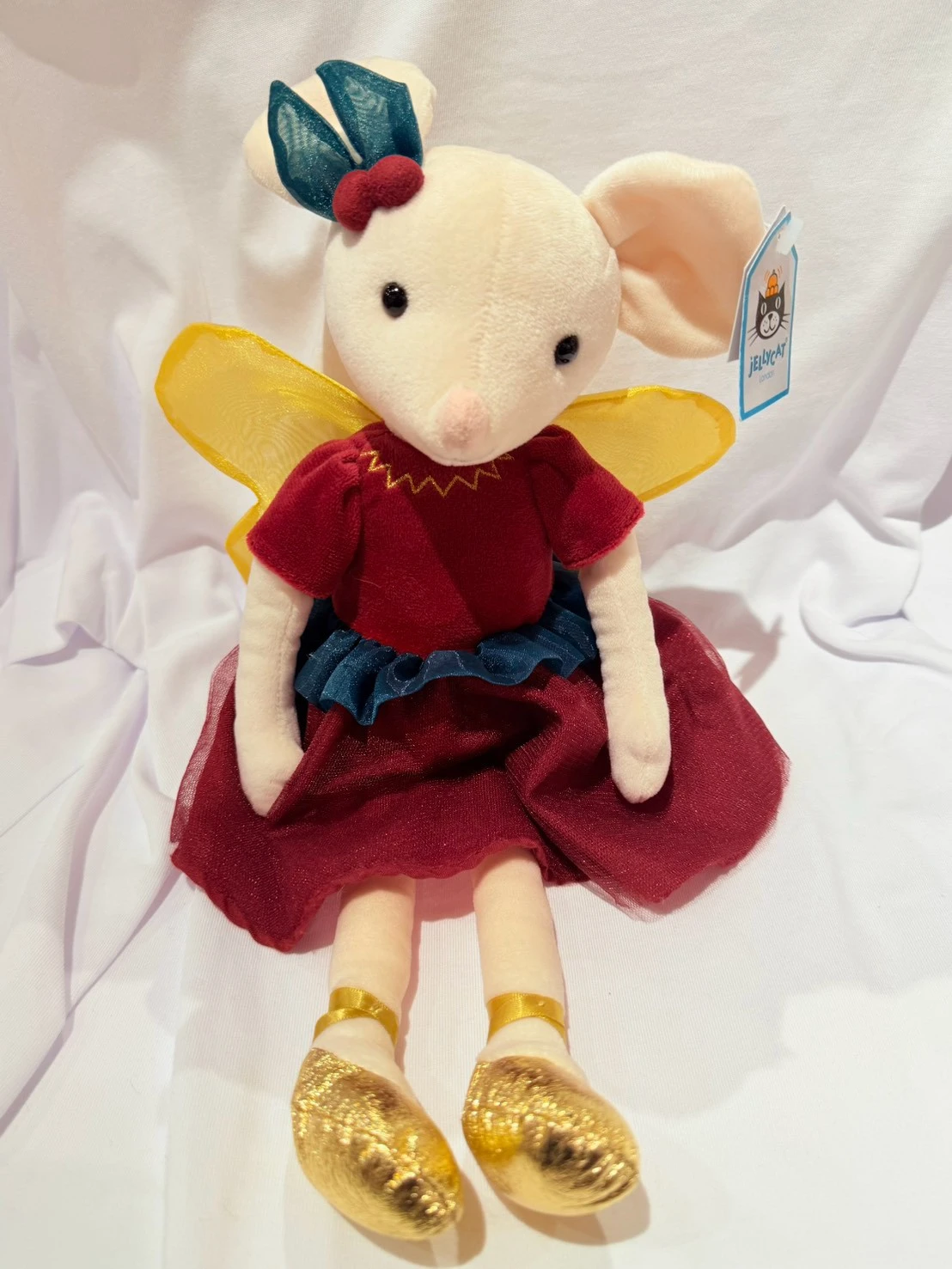 JELLY CAT聖誕限定小鼠娃娃