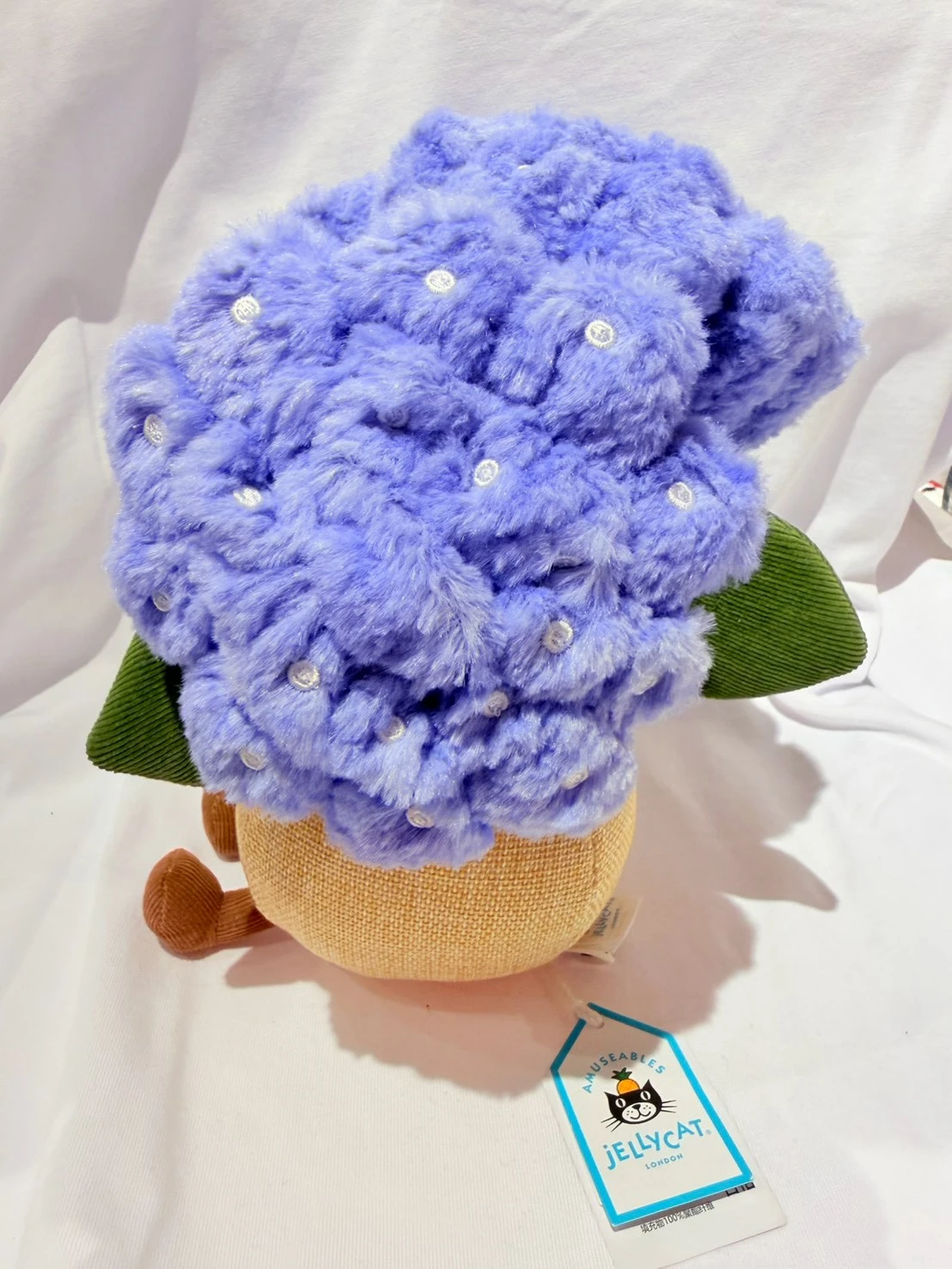 JELLY CAT春夏繡球花盆栽娃娃