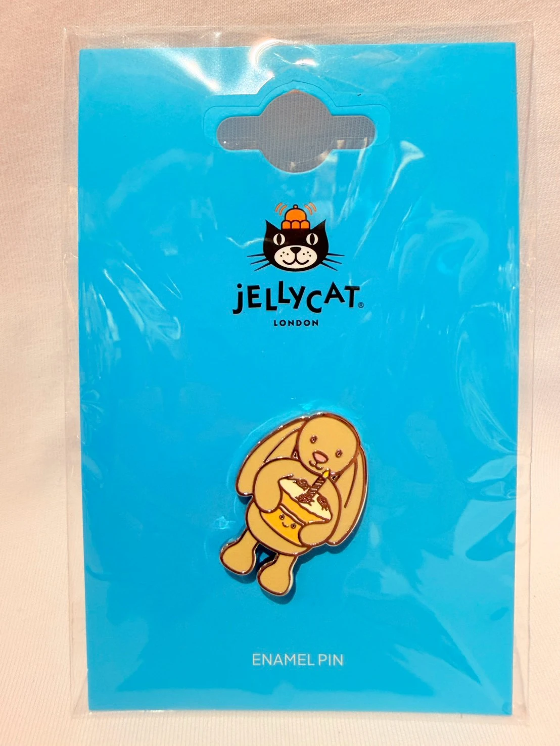JELLY CAT限定兔子蛋糕徽章