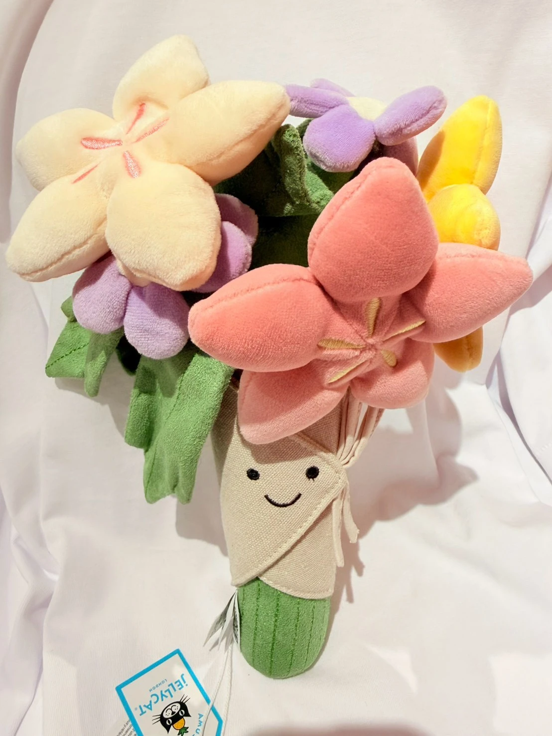 JELLY CAT彩色小花花束娃娃