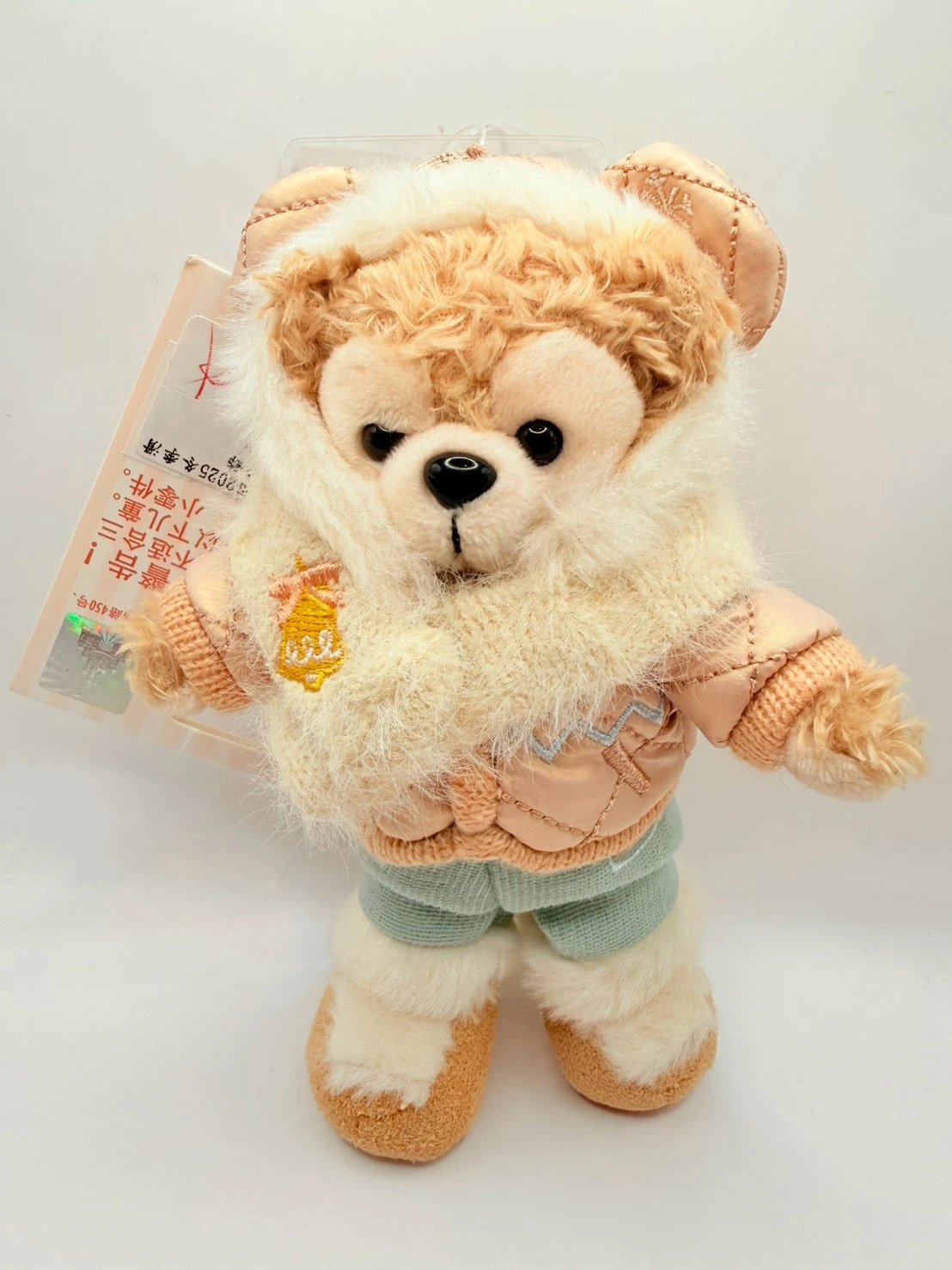 上海樂園2025冬季滑 雪達菲吊飾