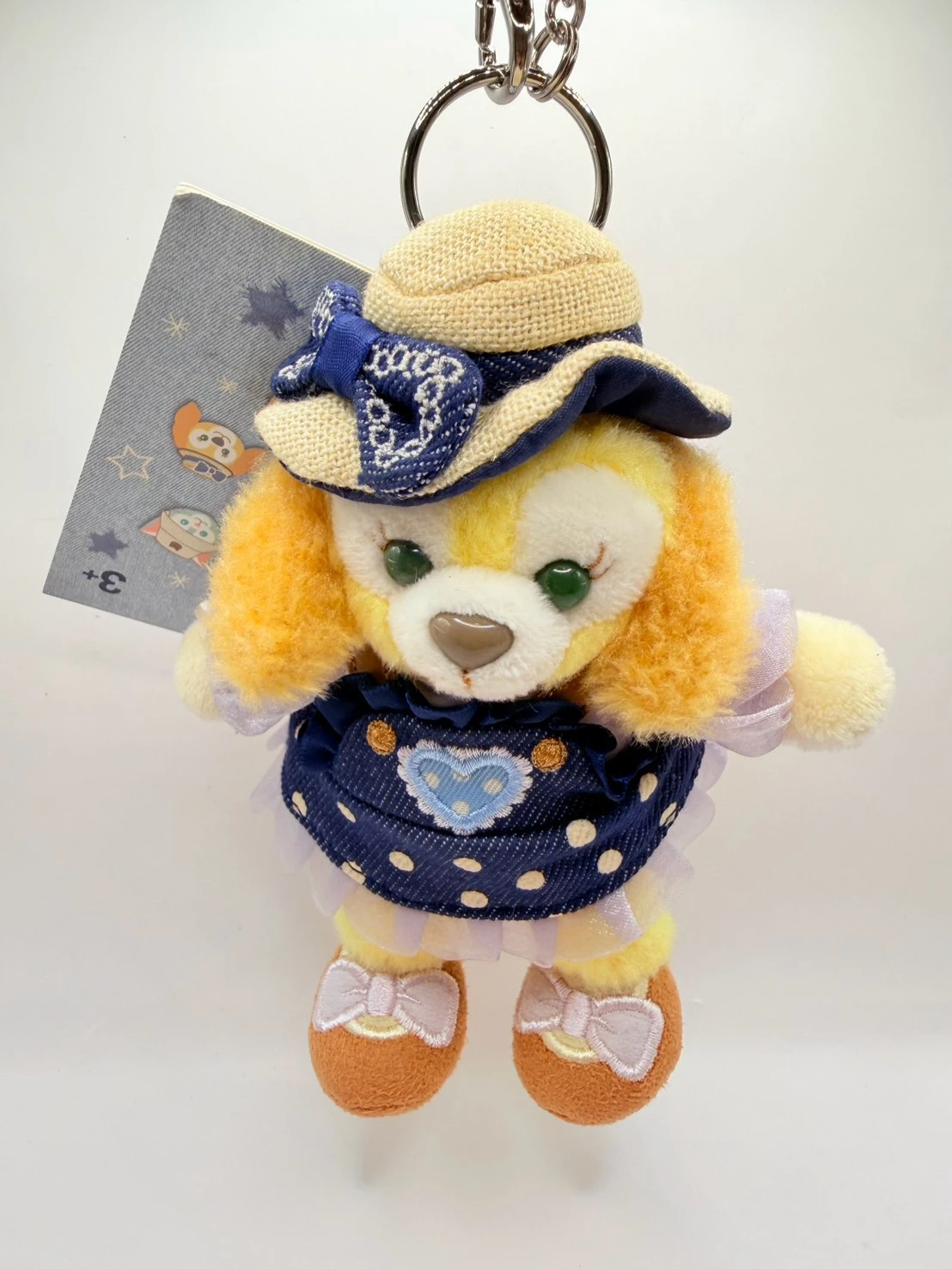 上海樂園2024夏季牛 仔cookie吊飾