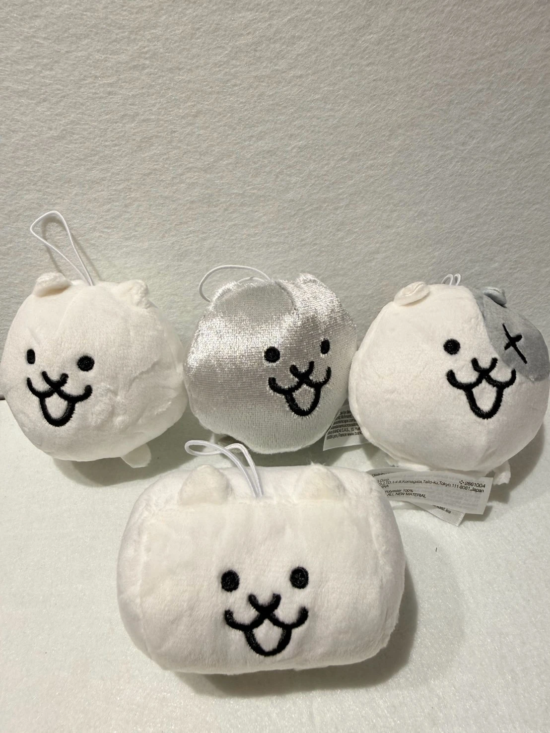 貓咪大作戰娃娃吊飾扭蛋全四種