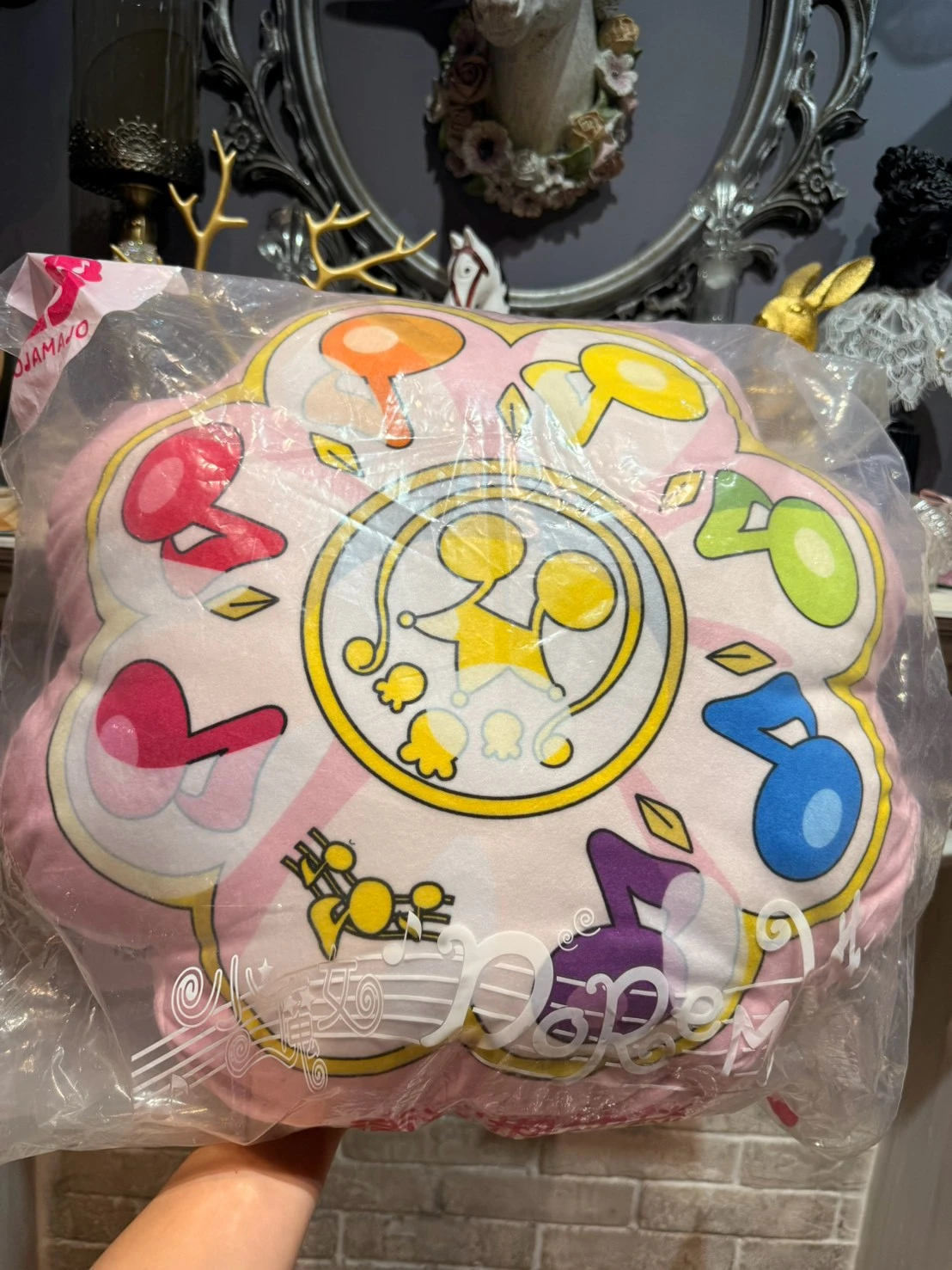 DOREMI25週年台灣限定變身器花型抱枕毛毯