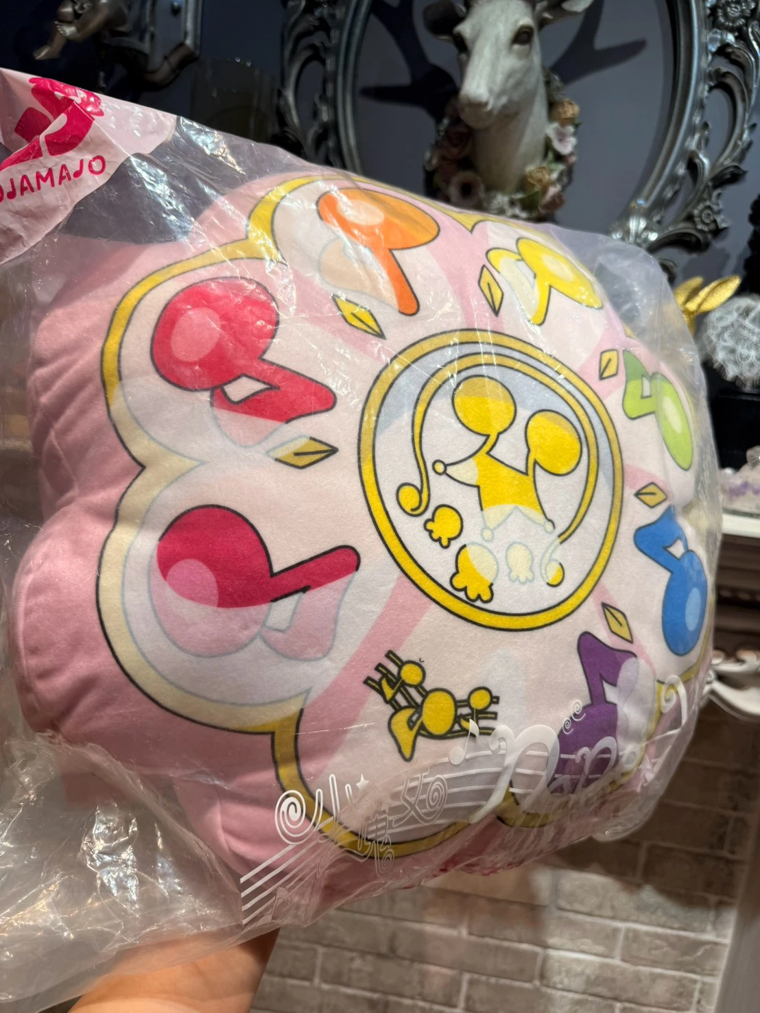 DOREMI25週年台灣限定變身器花型抱枕毛毯