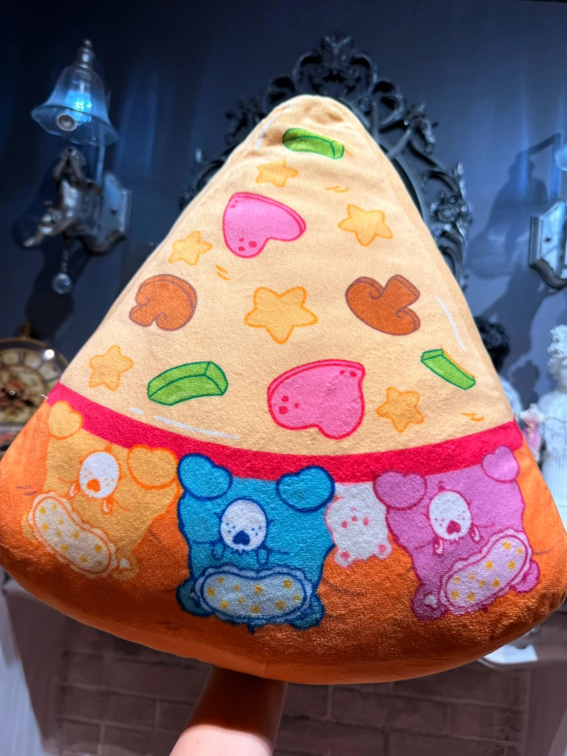 PLAZA CAREBEARS PIZZA毛毯抱枕