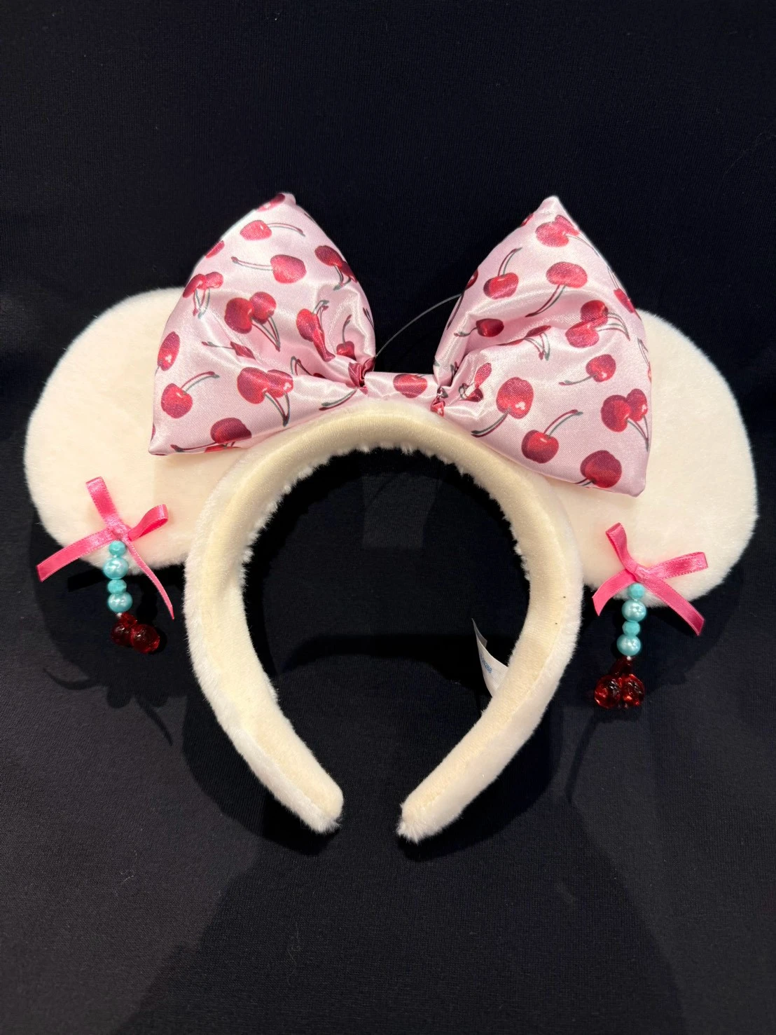 日本樂園2026櫻桃米妮蝴蝶結髮箍