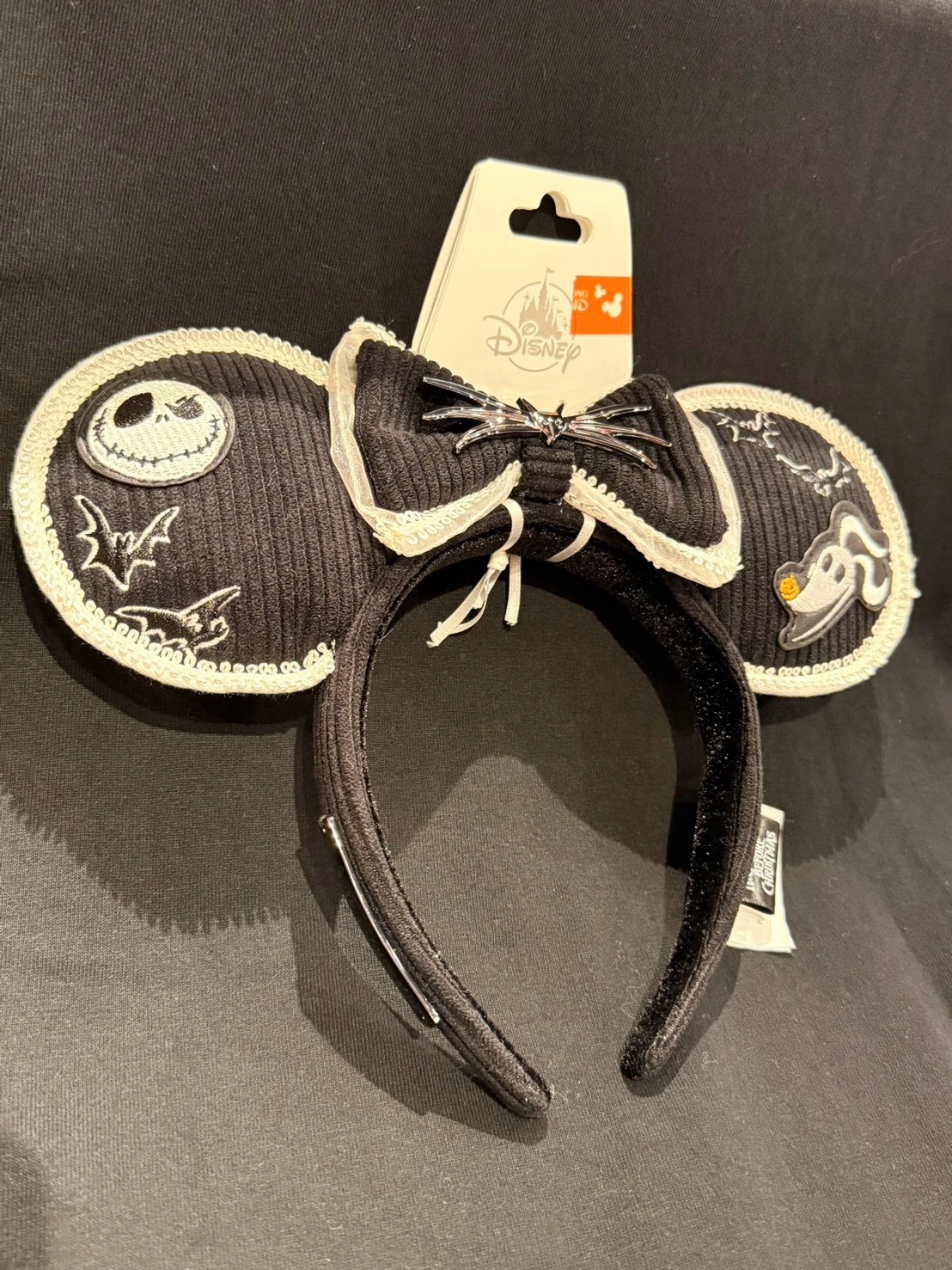 香港樂園傑克蝴蝶結髮箍
